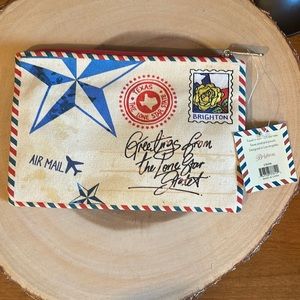 BRIGHTON TEXAS TRAVEL POUCH